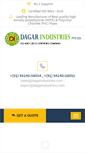 Mobile Screenshot of dagarindustries.com